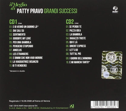 Il Meglio Di Patty Pravo: Grandi Successi