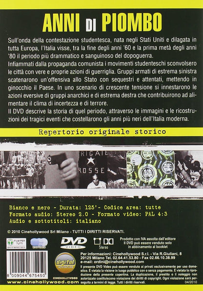 Gli Anni Di Piombo (Dvd+Booklet