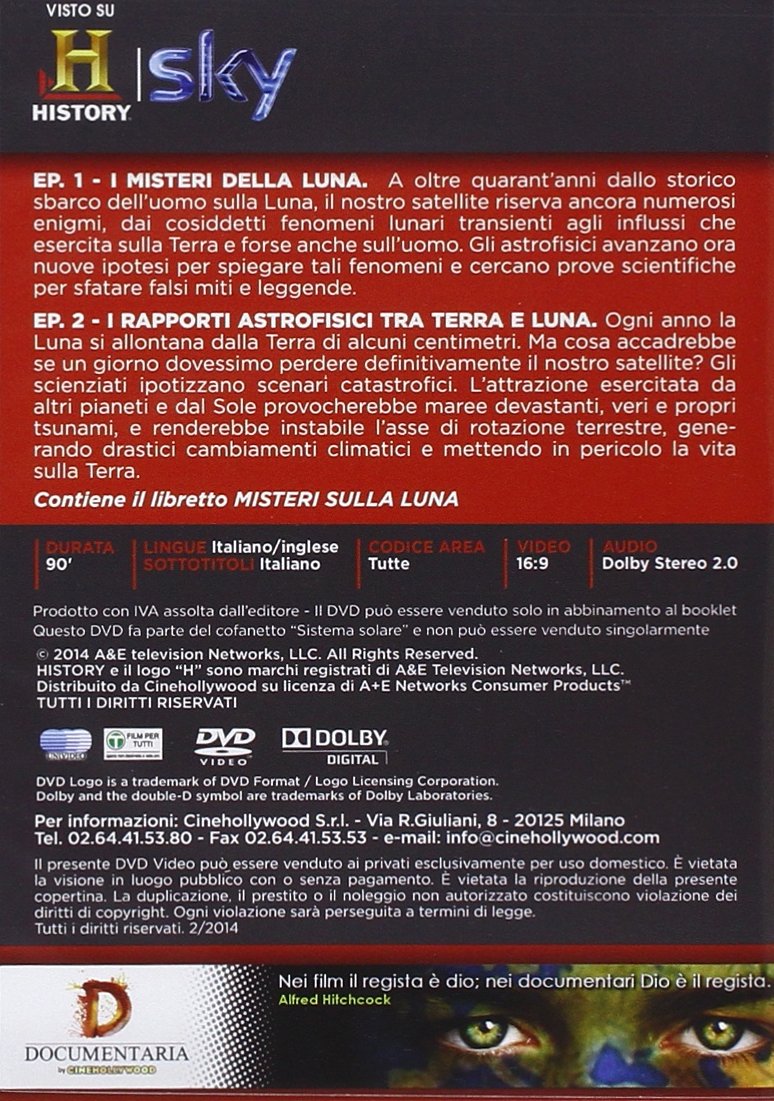 Segreti E Curiosità Del Sistema Solare (Box 4 Dvd