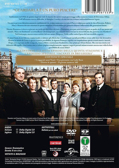 Downton Abbey Stg.5 (Box 4 Dvd