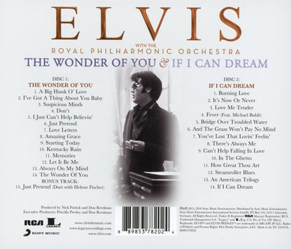 The Wonder Of You & If I Can Dream