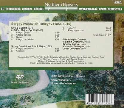 Taneyev Complete String Quartets Vol.4: Quartets No. 6 and 9