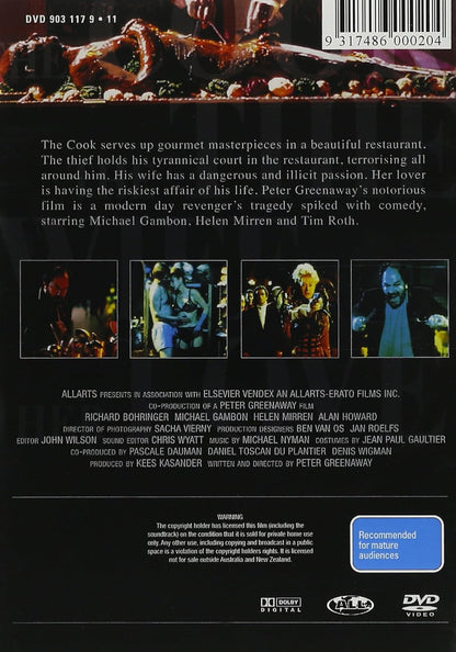 The Cook the Thief His Wife & Her Lover (1989) ( The Cook, the Thief, His Wife and Her Lover
