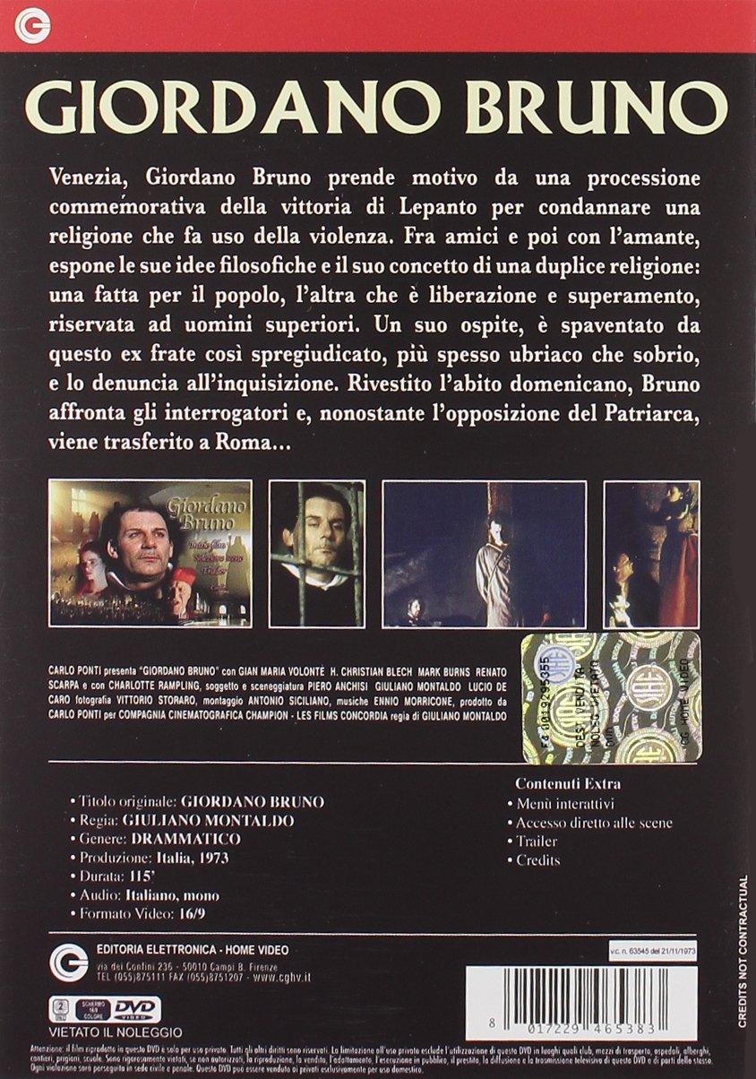 Giordano Bruno [IT Import]
