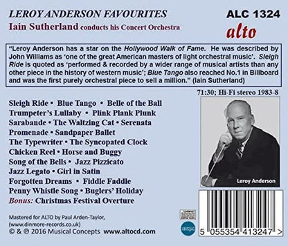 Blue Tango Very Best of Leroy Anderson Light Classic