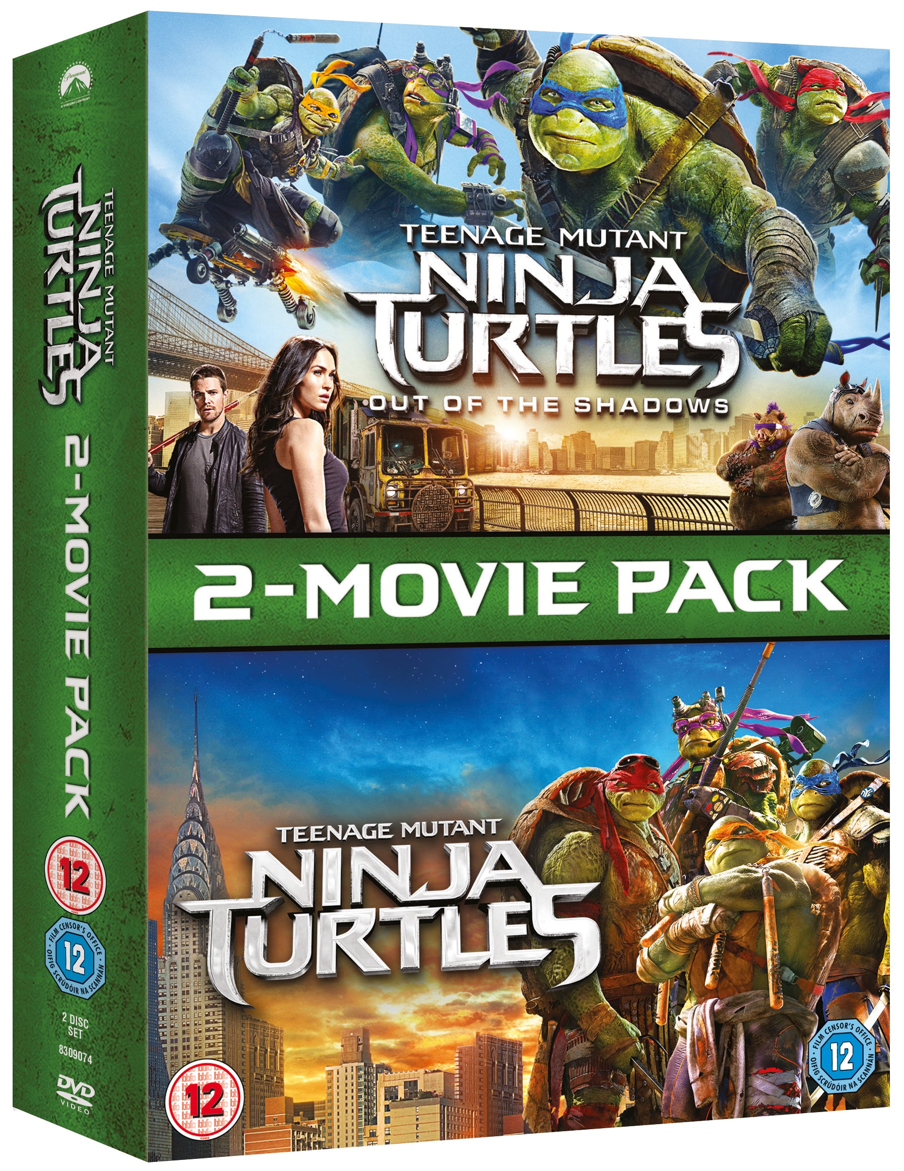 Teenage Mutant Ninja Turtles: 2-Movie Pack