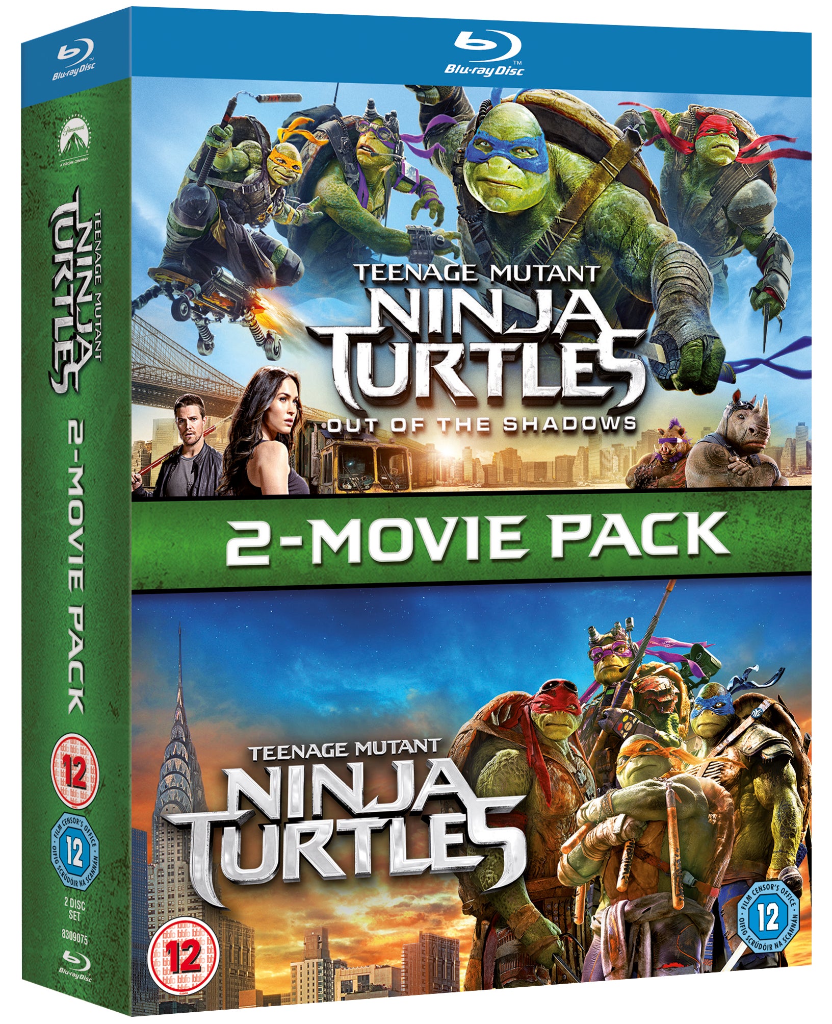 Teenage Mutant Ninja Turtles: 2-Movie Pack