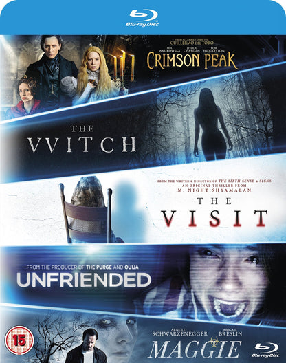 The Witch/Crimson Peak/Maggie/The Visit/Unfriended
