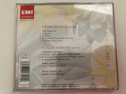 Franck : Sonate pour Violoncelle-Debussy : La Plus Que Lente-Minstrels
