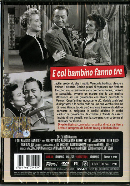e col bambino fanno tre DVD Italian Import