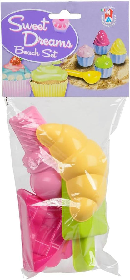 Androni Giocattoli S.R.L. Sweet Moulds (6-Piece, Sand