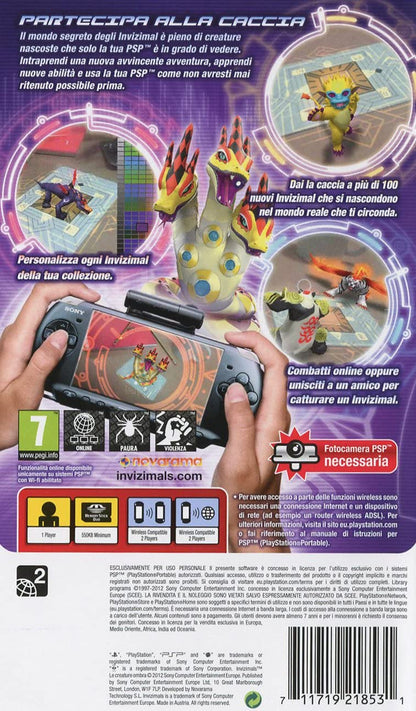 PSP ESSENTIALS INVIZIMALS: LE CREATURE OMBRA