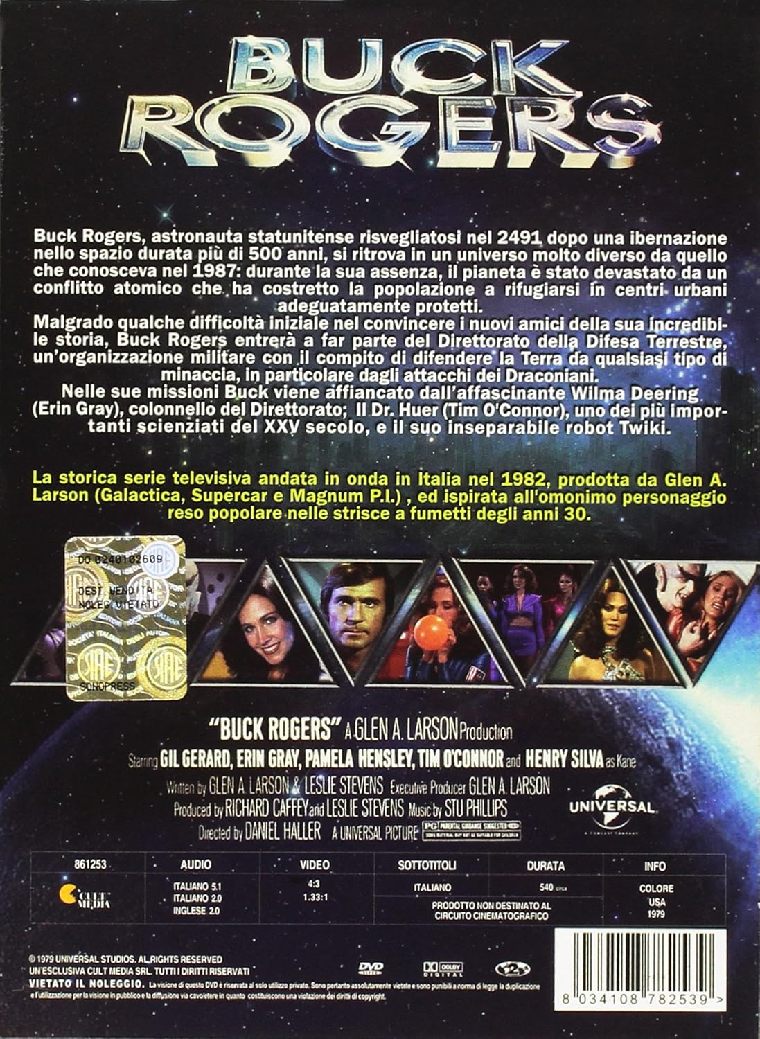 Buck Rogers - Stagione 01 #02 (Eps 13-24) (3 Dvd) (1 DVD)