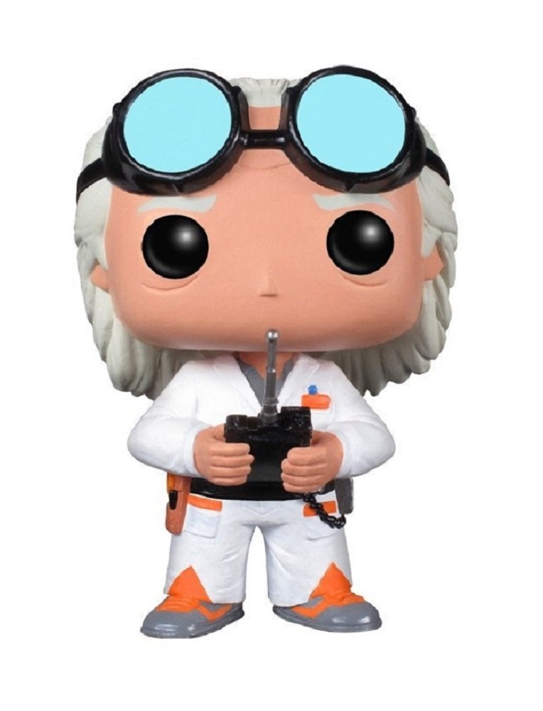 Funko POP! Movie : Back to the Future - Dr. Emmett Brown - Doc - Collectable Vinyl Figure - Gift Idea - Official Merchandise - Toys for Kids & Adults - Movies Fans - Model Figure for Collectors
