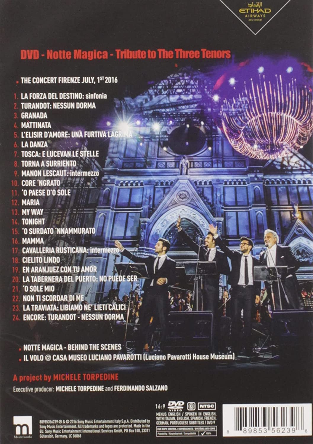 Notte Magica: A Tribute to Three Tenors (Live