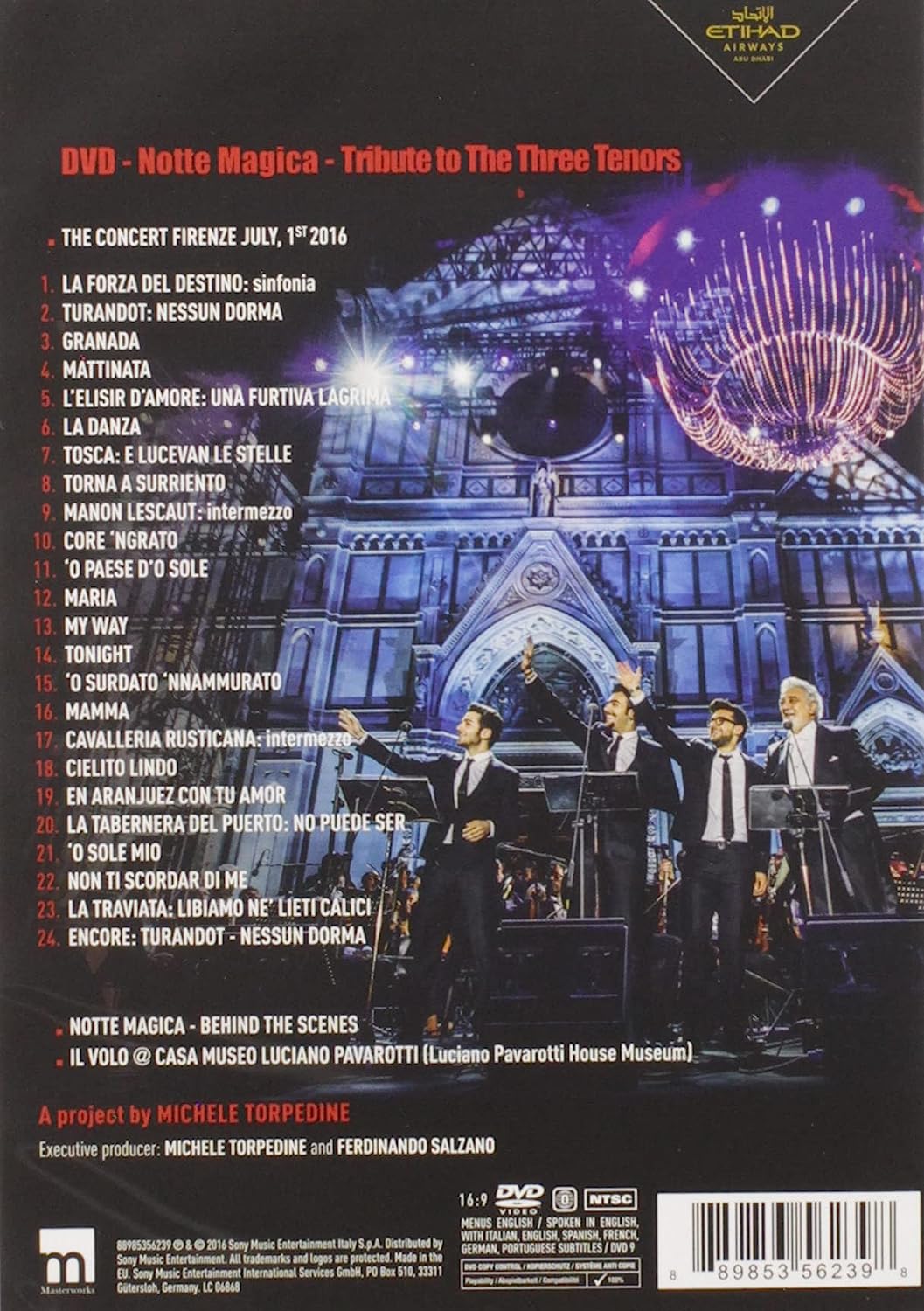 Notte Magica: A Tribute to Three Tenors (Live