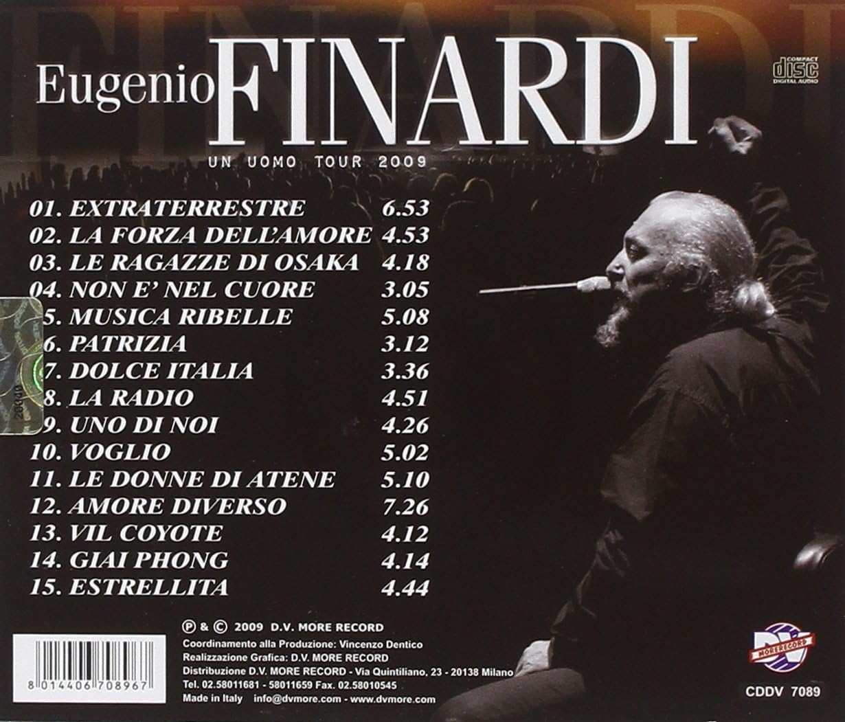 Un Uomo Tour 2009