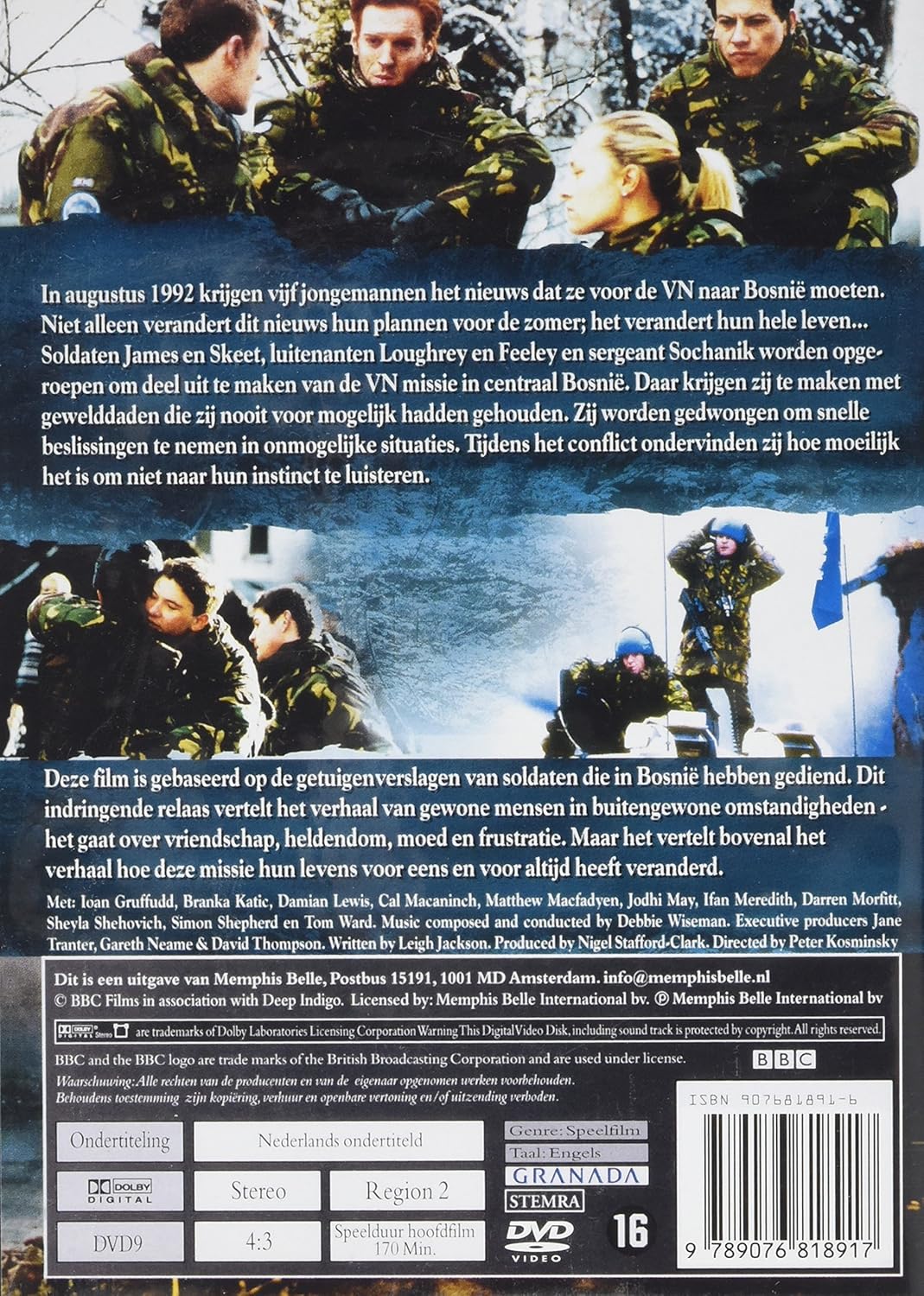 SPEELFILM - WARRIORS (BOSNIE) (1 DVD
