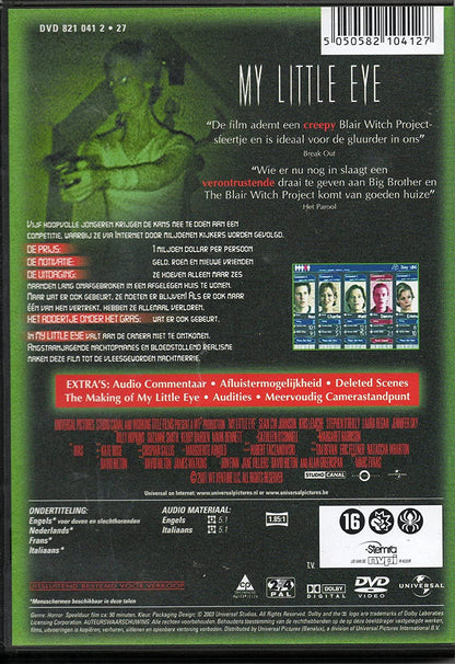 STUDIO CANAL - MY LITTLE EYE (1 DVD