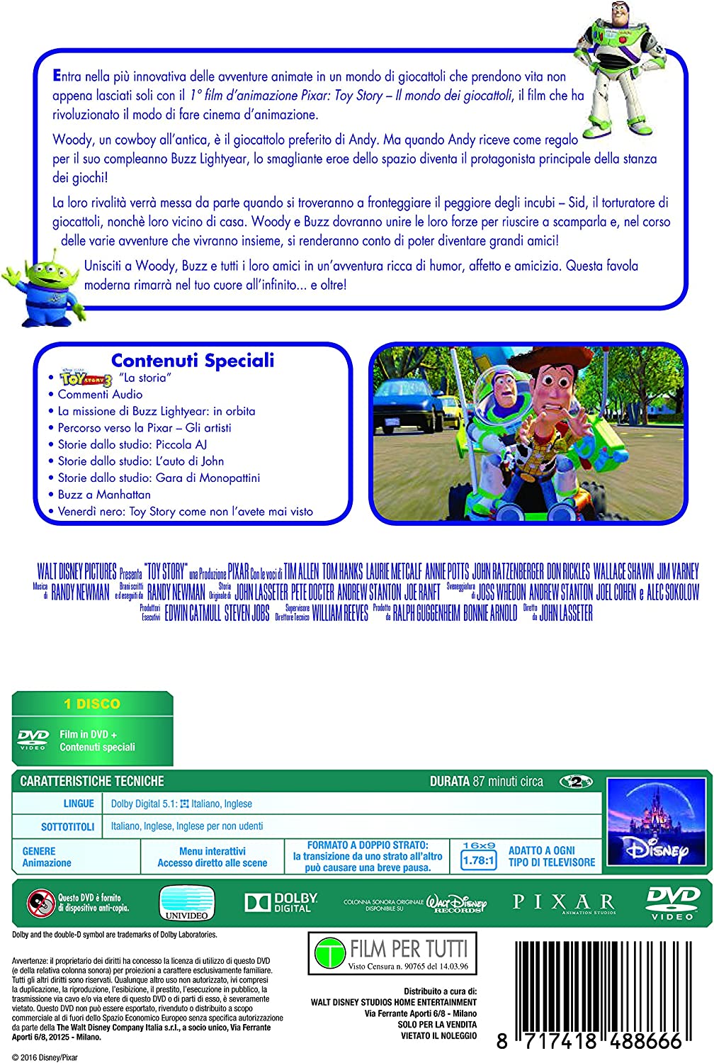 toy story (se) DVD Italian Import