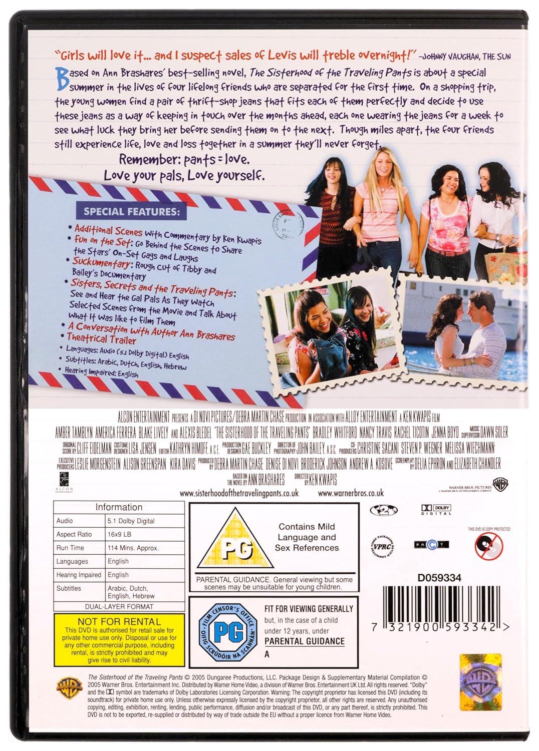 The Sisterhood of the Traveling Pants