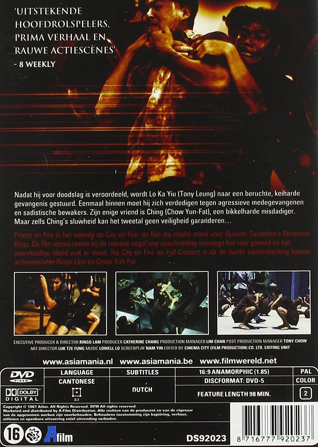 STUDIO CANAL - PRISON ON FIRE 1 - ASIAMANIA (1 DVD