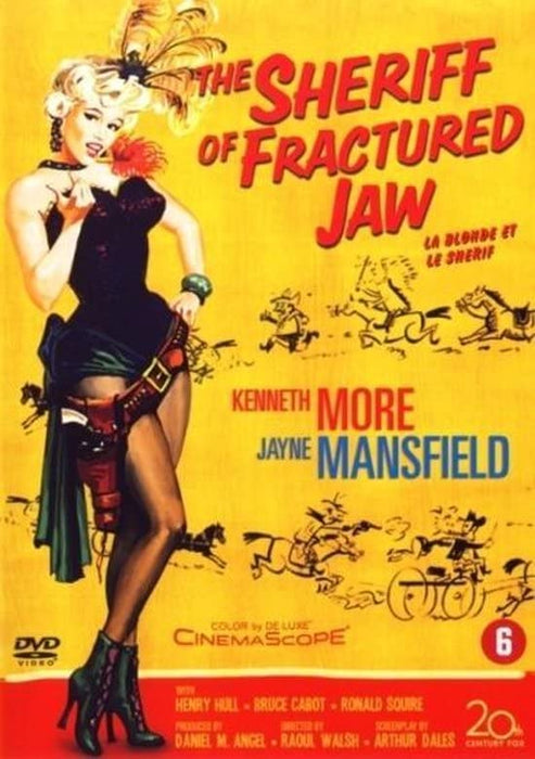 THE SHERIFF OF FRACTURED JAW (1958) (LA BLONDE ET LE SHERIF) DVD ~ Ronald Squire
