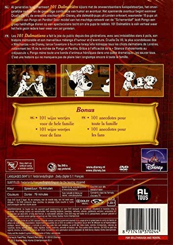 dvd - 101 dalmatiers (1 DVD