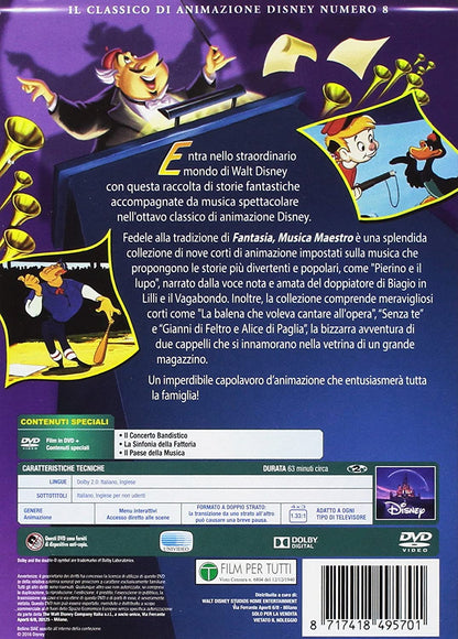 musica maestro DVD Italian Import