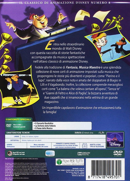 musica maestro DVD Italian Import