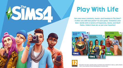The Sims 4 City Living (EP3) | Expansion Pack PC/Mac | VideoGame | Code In A box | English Windows/MAC City Living