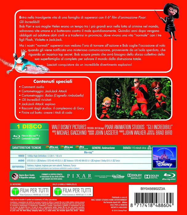 Gli Incredibili - Collection 2016 (Blu-Ray)