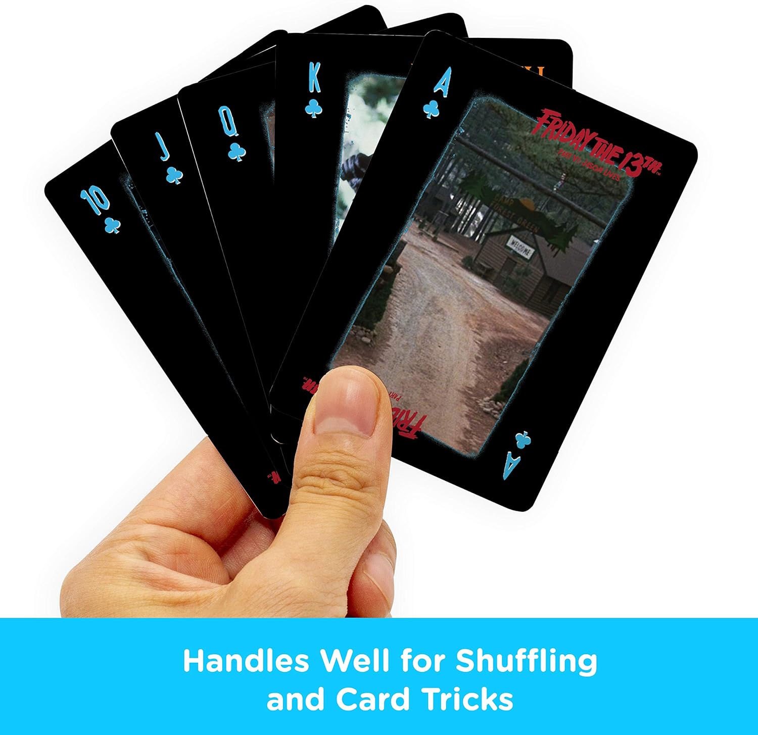 AQUARIUS 52319 Friday the 13th Playing Cards Deck