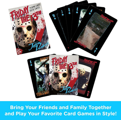 AQUARIUS 52319 Friday the 13th Playing Cards Deck