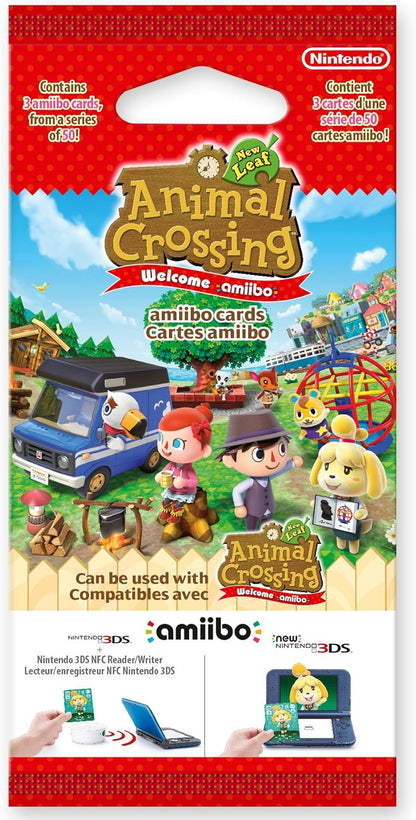 Animal Crossing New Leaf: Welcome Amiibo! - Amiibo Cards (3Pcs)