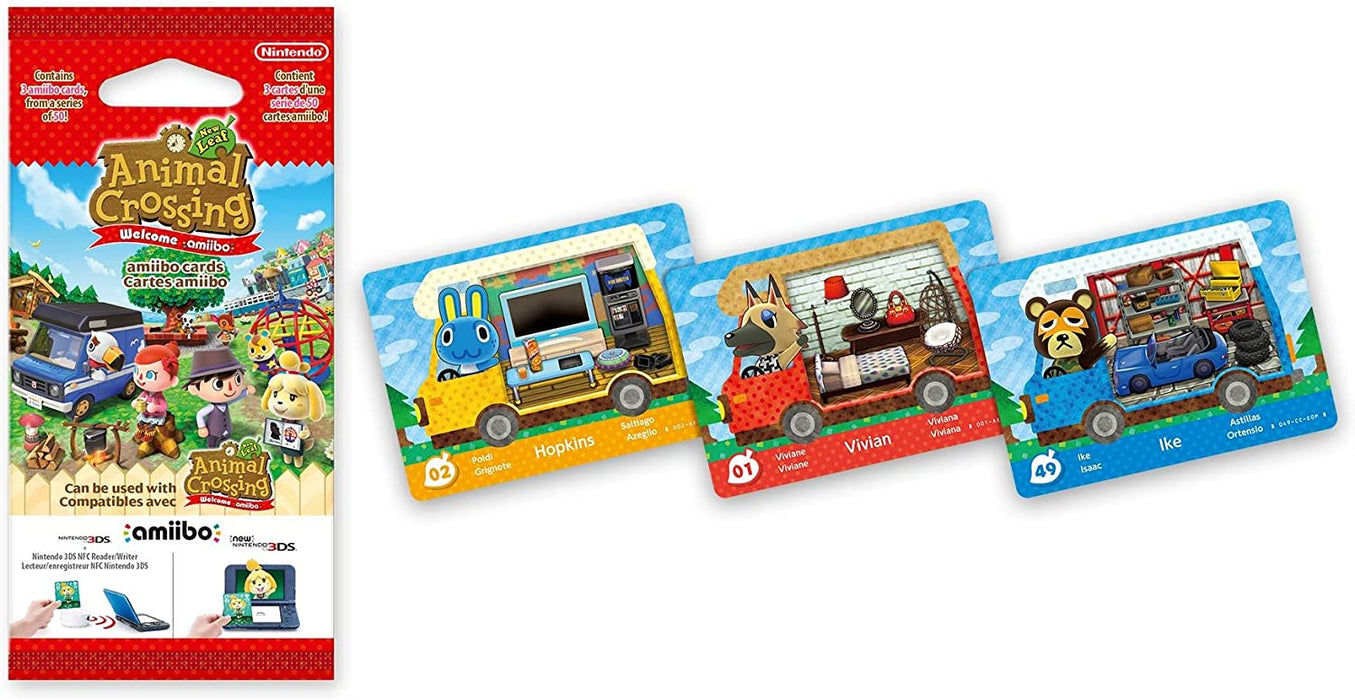 Animal Crossing: New Leaf Welcome Amiibo Cards /3DS
