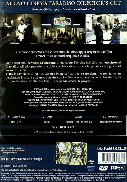 Nuovo Cinema Paradiso (Director's Cut
