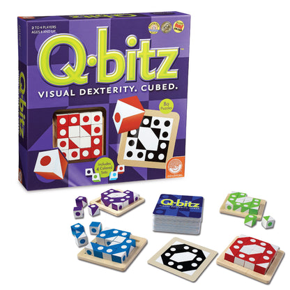 MindWare Juego de Mesa, Color (Green Board Games CSG-QBITZ