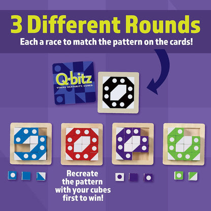 MindWare Juego de Mesa, Color (Green Board Games CSG-QBITZ