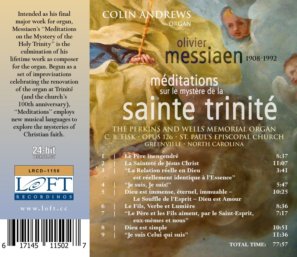 Olivier Messiaen: Meditations sur le Mystere de la Sainte Trinite