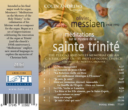 Olivier Messiaen: Meditations sur le Mystere de la Sainte Trinite