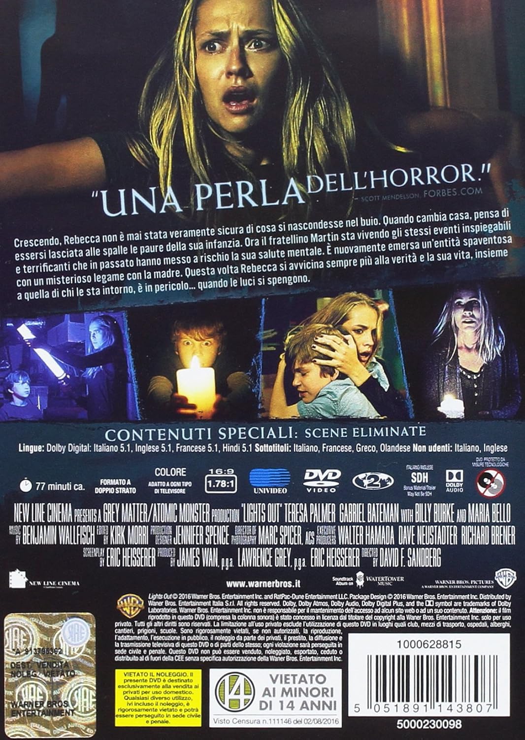 Lights Out-Terrore Nel Buio