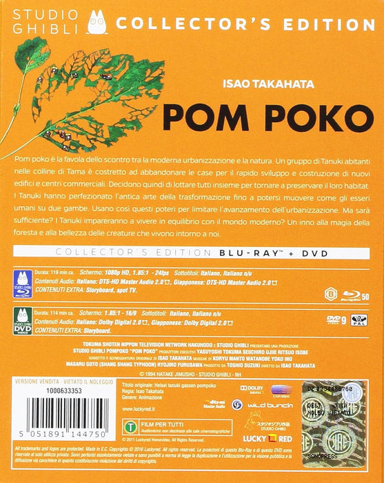 Pom Poko - (Steelbook Br+Dvd)