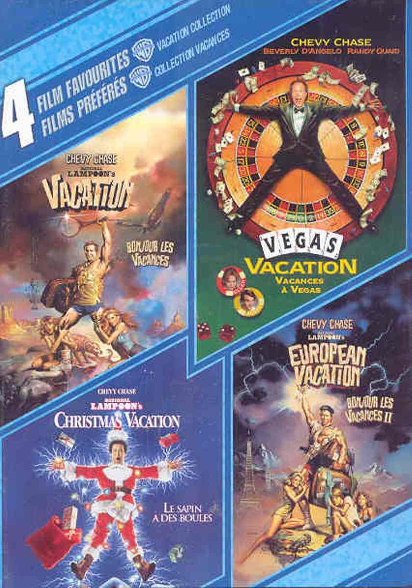 4 Film Favorites: Vacation Collection (Canadian Import) (National Lampoon's Vacation / European Vacation / Christmas Vacation / Vegas Vacation