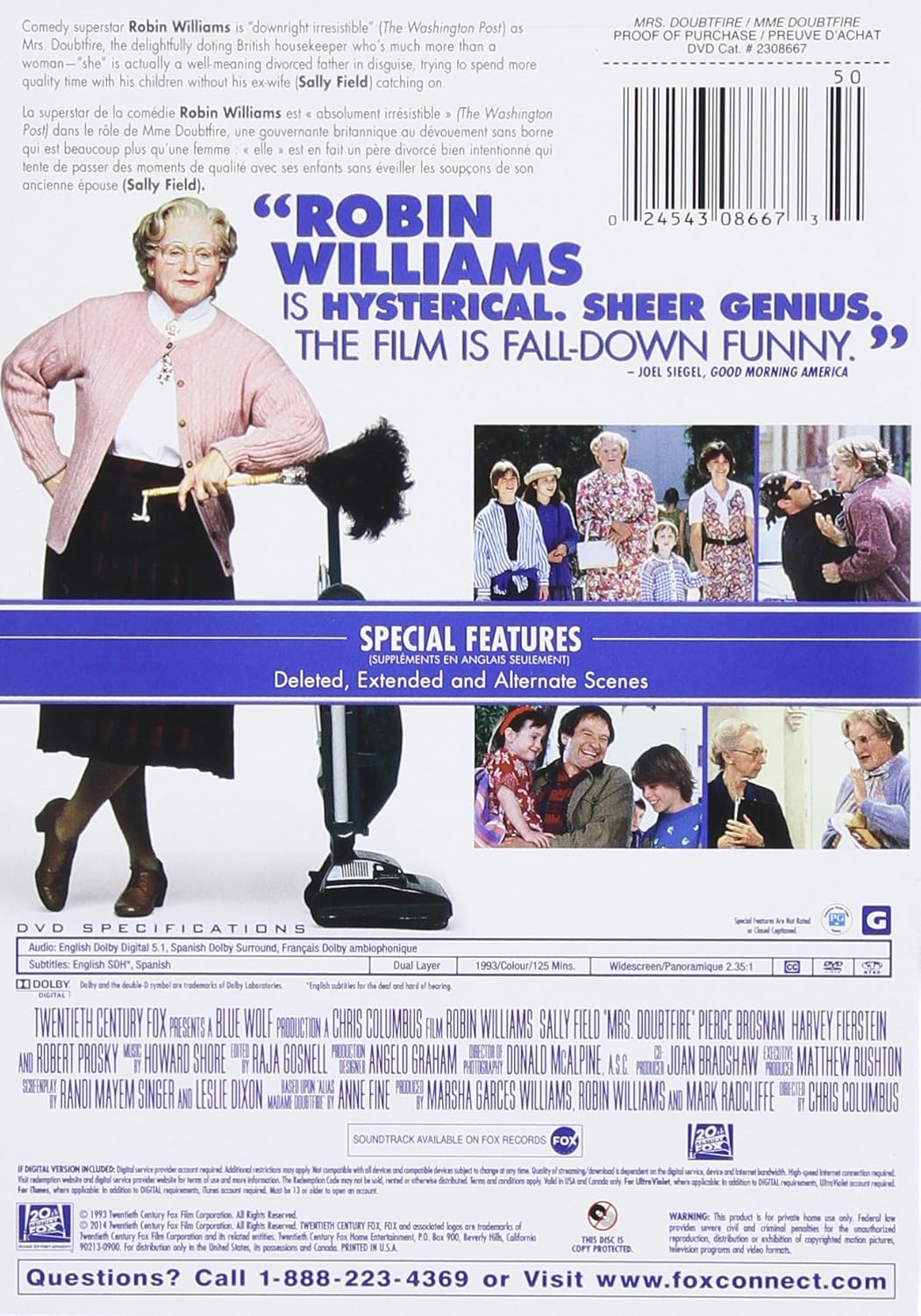 Mrs Doubtfire