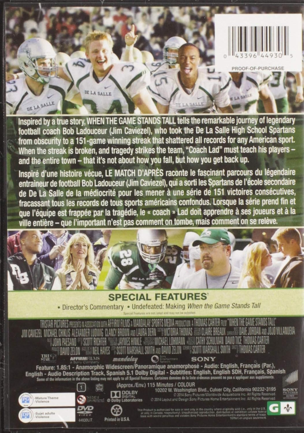 When the Game Stands Tall