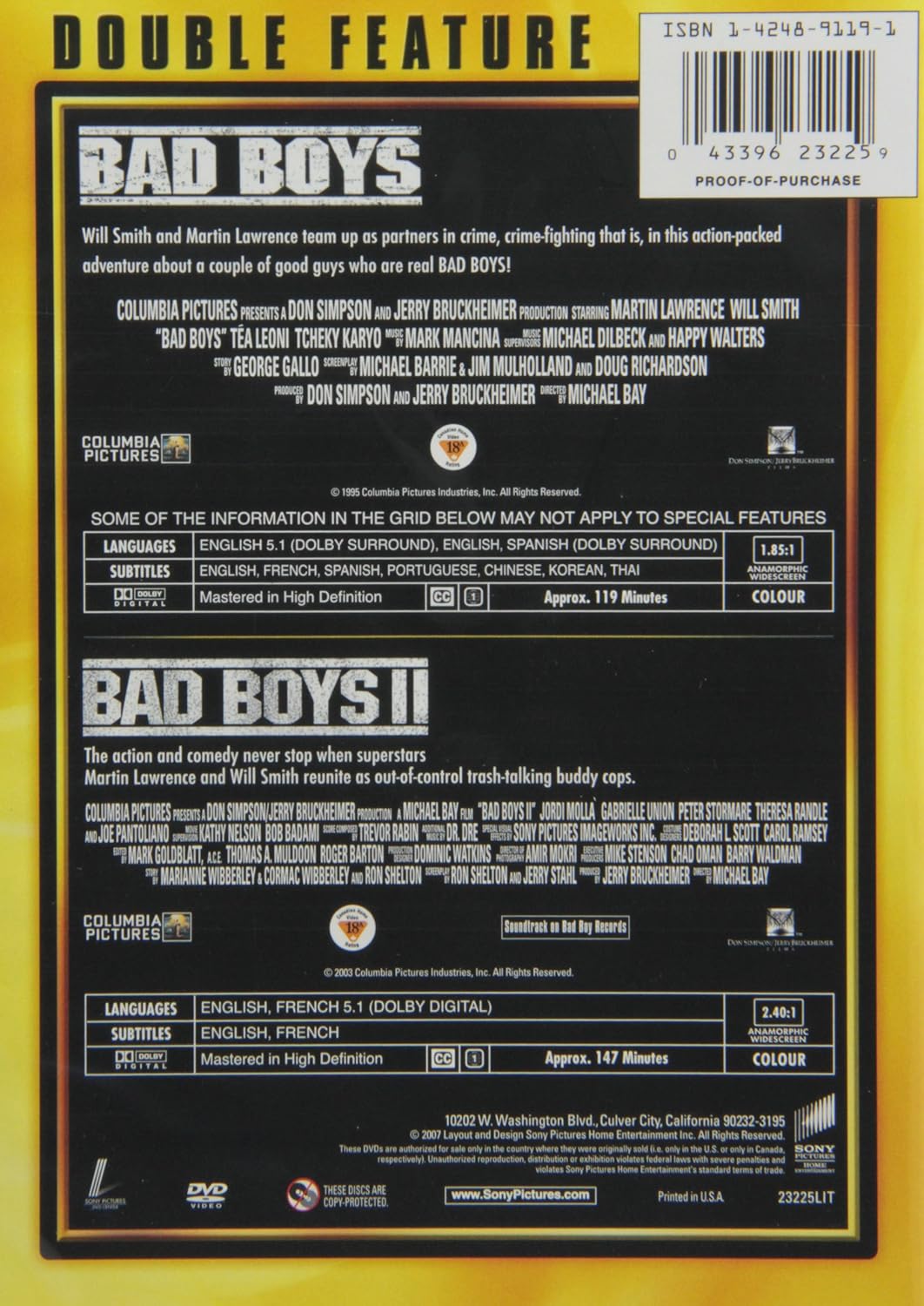 Bad Boys / Bad Boys II