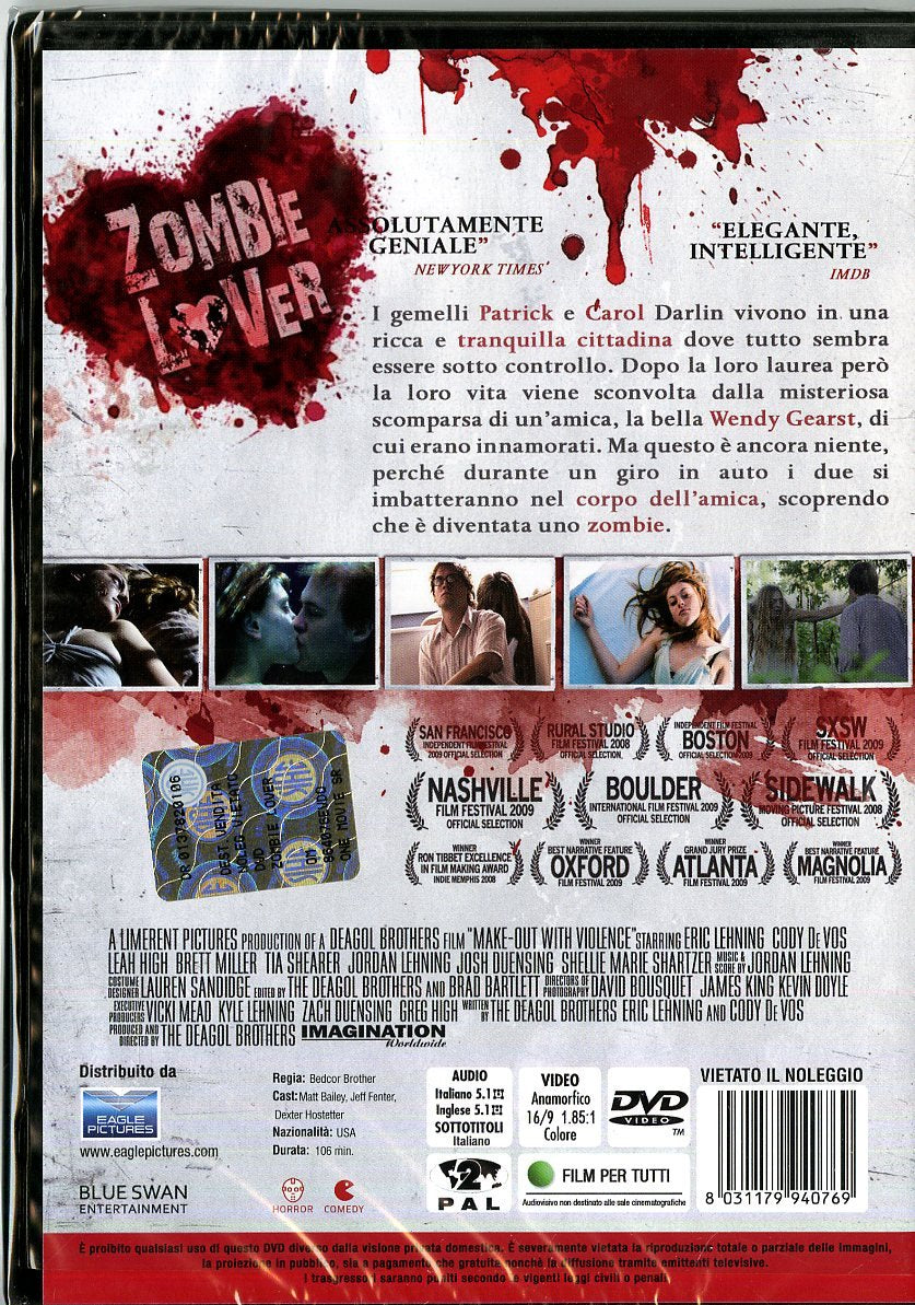 Zombie Lover - (Italian Import)