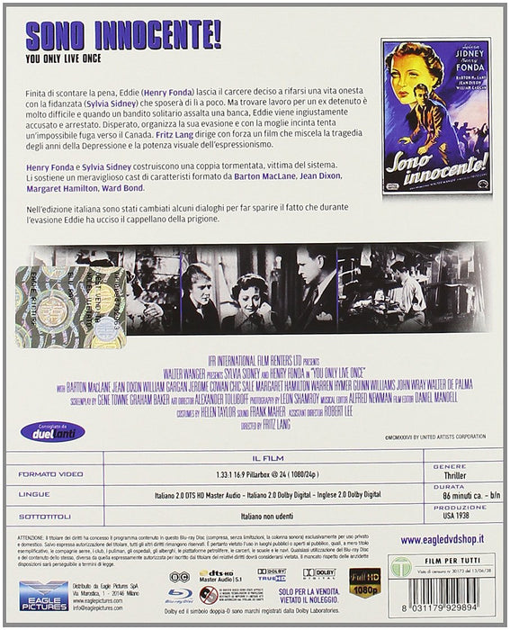 Sono Innocente (SE) (Blu-Ray+Booklet)