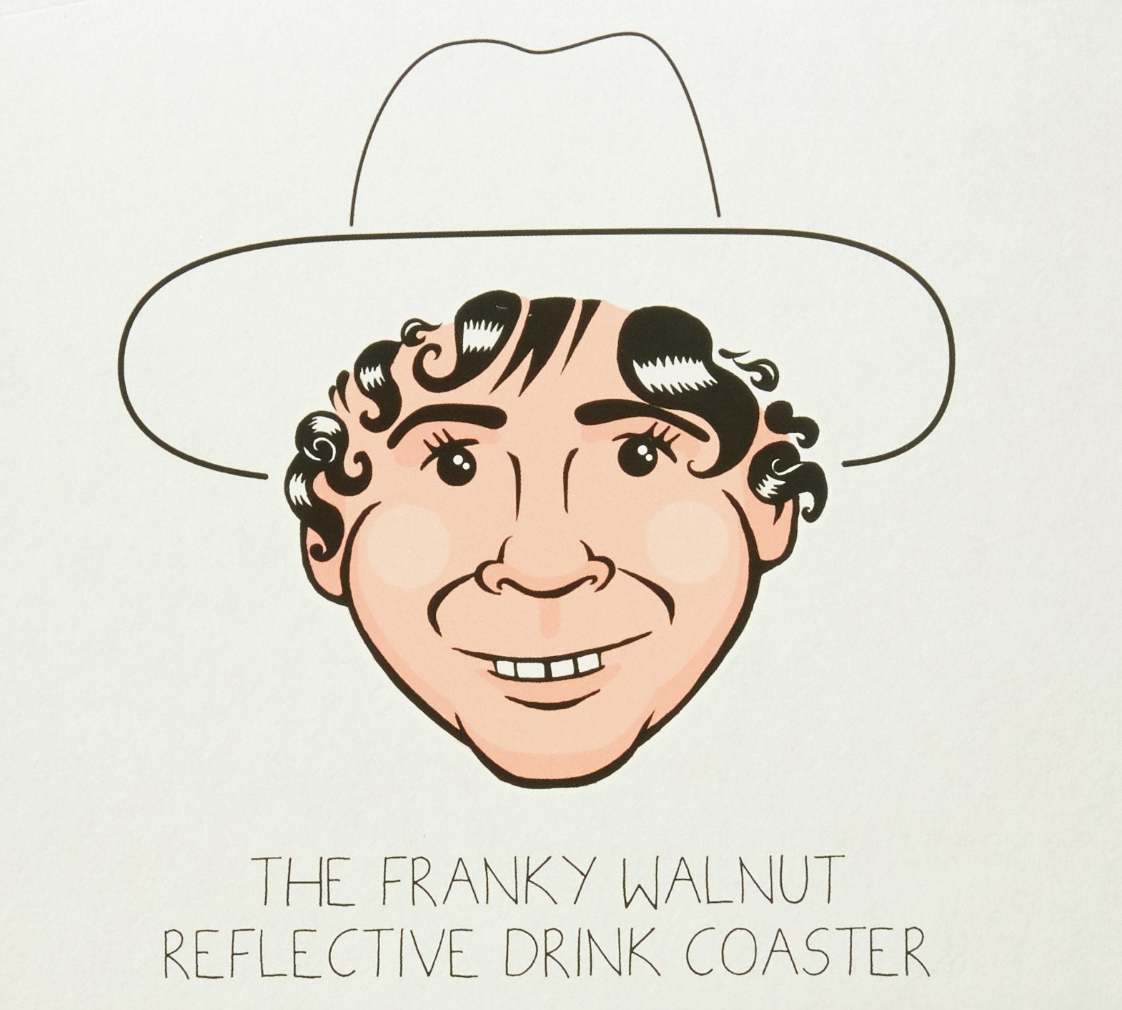 FRANKY WALNUT - THE FRANKY WALNUT REFLECTIVE DRINK COASTER (1 CD)